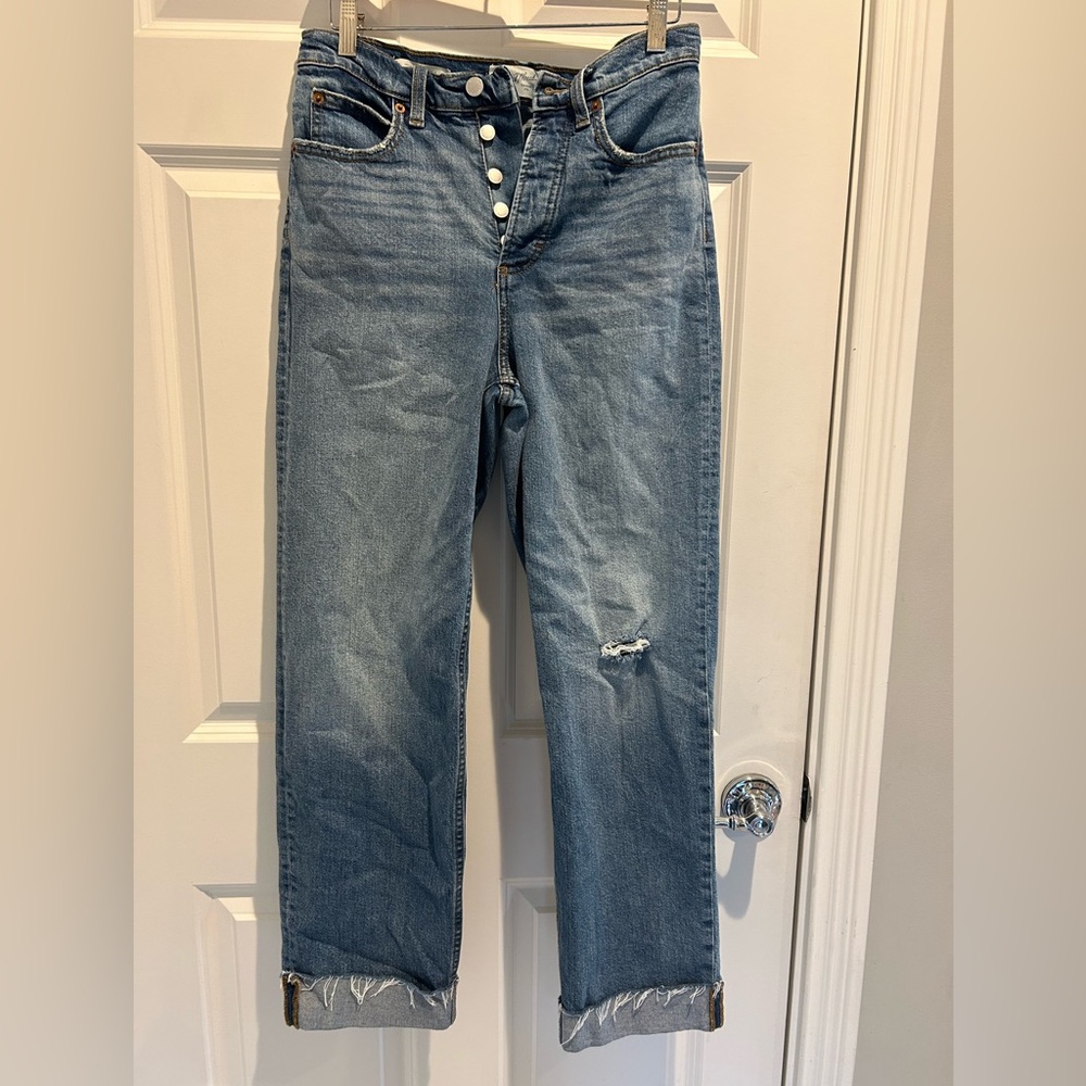 NWOT Universal Thread button fly straight leg -6R